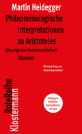 Cover: Ph&auml;nomenologische Interpretationen zu Aristoteles - Vittorio Klostermann Verlag