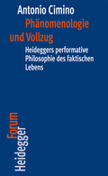 Cover: Ph&auml;nomenologie und Vollzug - Vittorio Klostermann Verlag