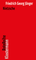 Cover: Nietzsche - Vittorio Klostermann Verlag