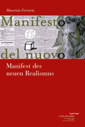 Cover: Manifest des neuen Realismus - Vittorio Klostermann Verlag