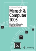 Cover: Mensch und Computer 2006 - De Gruyter Oldenbourg