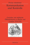 Cover: Kommunikation und Kontrolle - De Gruyter Oldenbourg