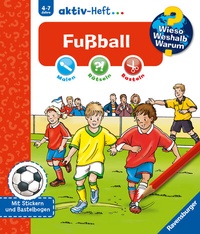 Abbildung von: Wieso? Weshalb? Warum? aktiv-Heft - Fußball - Ravensburger