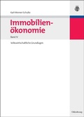 Cover: Immobilien&ouml;konomie - De Gruyter Oldenbourg