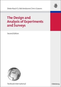 Enlarge image Cover: The Design and Analysis of Experiments and Surveys - De Gruyter Oldenbourg