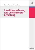 Cover: Investitionsrechnung und Unternehmensbewertung - De Gruyter Oldenbourg