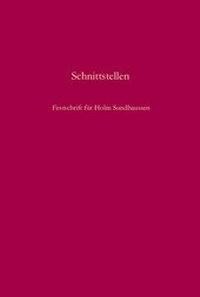Enlarge image Cover: Schnittstellen - De Gruyter Oldenbourg