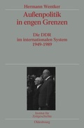 Cover: Au&szlig;enpolitik in engen Grenzen - De Gruyter Oldenbourg