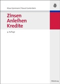 Cover: Zinsen, Anleihen, Kredite - De Gruyter Oldenbourg