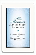 Cover: Miss Manners Minds Your Business - WW Norton & Co