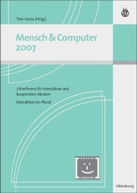 Abbildung von: Mensch & Computer Interaktion 2007 - De Gruyter Oldenbourg