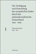 Cover: Deutsches Reich 1933 - 1937 - De Gruyter Oldenbourg