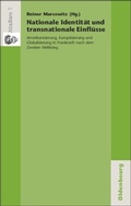 Cover: Nationale Identit&auml;t und transnationale Einfl&uuml;sse - De Gruyter