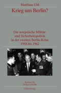 Cover: Krieg um Berlin? - De Gruyter Oldenbourg
