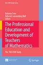 Cover: The Professional Education and Development of Teachers of Mathematics - Springer