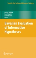 Cover: Bayesian Evaluation of Informative Hypotheses - Springer