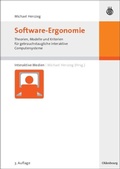 Cover: Software-Ergonomie - De Gruyter Oldenbourg