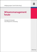 Cover: Wissensmanagement heute - De Gruyter Oldenbourg