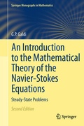 Cover: An Introduction to the Mathematical Theory of the Navier-Stokes Equations - Springer