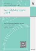 Cover: Mensch und Computer 2008 - De Gruyter Oldenbourg