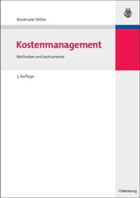 Abbildung von: Kostenmanagement - De Gruyter Oldenbourg