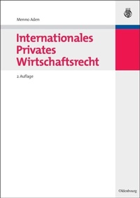 Abbildung von: Internationales Privates Wirtschaftsrecht - De Gruyter Oldenbourg
