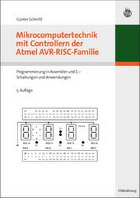 Abbildung von: Mikrocomputertechnik mit Controllern der Atmel AVR-RISC-Familie - De Gruyter Oldenbourg