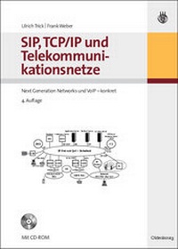 Abbildung von: SIP, TCP/IP und Telekommunikationsnetze - De Gruyter Oldenbourg