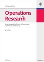 Cover: Operations Research - De Gruyter Oldenbourg