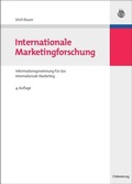 Cover: Internationale Marketingforschung - De Gruyter Oldenbourg
