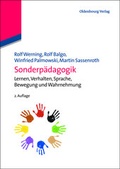 Cover: Sonderp&auml;dagogik - De Gruyter Oldenbourg