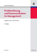 Cover: Probleml&ouml;sung und Kommunikation im Management - De Gruyter Oldenbourg