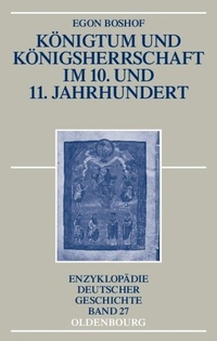 Bild: Königtum und Königsherrschaft im 10. und 11. Jahrhundert - De Gruyter Oldenbourg