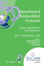 Cover: Distributed Embedded Systems: Design, Middleware and Resources - Springer