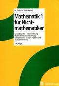 Bild: Mathematik 1 f&uuml;r Nichtmathematiker - De Gruyter Oldenbourg