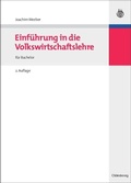 Cover: Einf&uuml;hrung in die Volkswirtschaftslehre - De Gruyter Oldenbourg