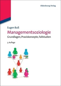Abbildung von: Managementsoziologie - De Gruyter Oldenbourg