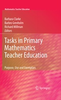 Cover: Tasks in Primary Mathematics Teacher Education - Springer