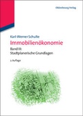 Cover: Immobilien&ouml;konomie - De Gruyter Oldenbourg