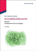 Cover: Immobilien&ouml;konomie - De Gruyter Oldenbourg