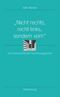 Cover: "Nicht rechts, nicht links, sondern vorn" - De Gruyter Oldenbourg