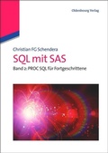 Cover: SQL mit SAS - De Gruyter Oldenbourg