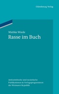 Cover: Rasse im Buch - De Gruyter Oldenbourg