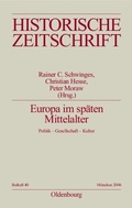 Cover: Europa im sp&auml;ten Mittelalter - De Gruyter Oldenbourg