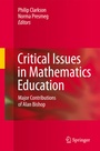 Cover: Critical Issues in Mathematics Education - Springer