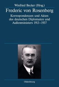 Enlarge image Cover: Frederic von Rosenberg - De Gruyter Oldenbourg