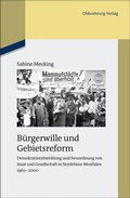 Cover: B&uuml;rgerwille und Gebietsreform - De Gruyter Oldenbourg