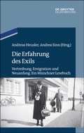 Cover: Die Erfahrung des Exils - De Gruyter Oldenbourg