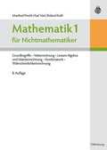 Bild: Mathematik 1 f&uuml;r Nichtmathematiker - De Gruyter Oldenbourg