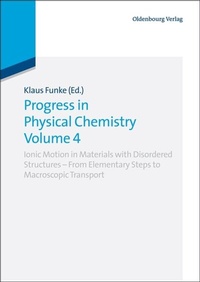 Enlarge image Cover: Progress in Physical Chemistry Volume 4 - De Gruyter Oldenbourg